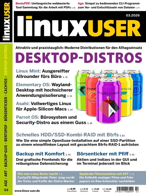 Title details for LinuxUser by Computec Media GmbH - Available